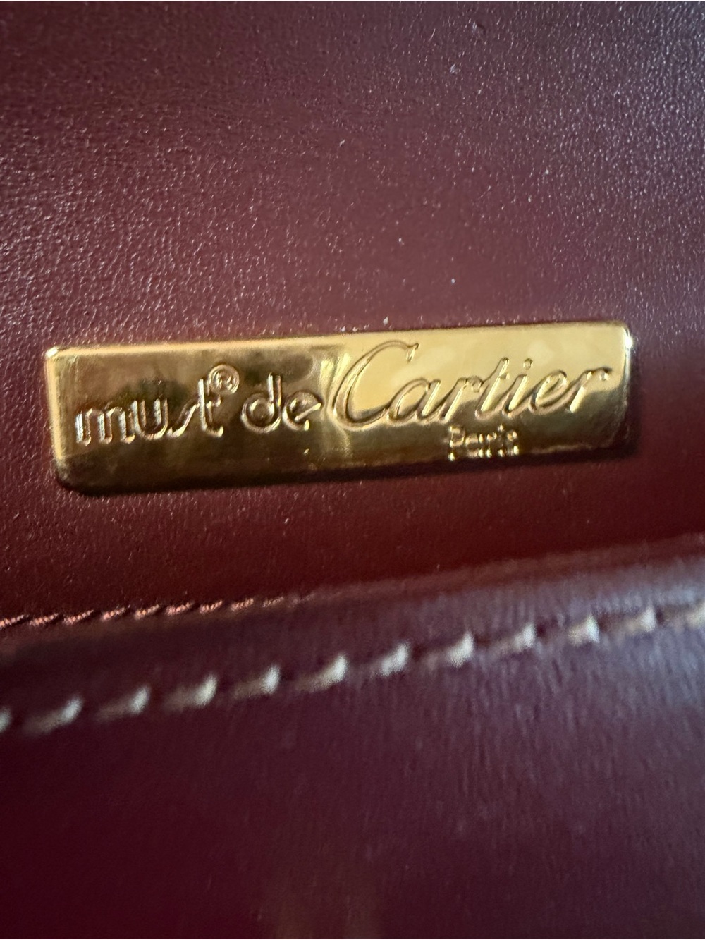 Cartier “Must de Cartier” Clutch - Picture 10 of 11